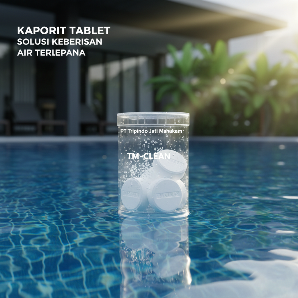 Kaporit Tablet: Solusi Praktis Sterilisasi Air dan Kolam Renang