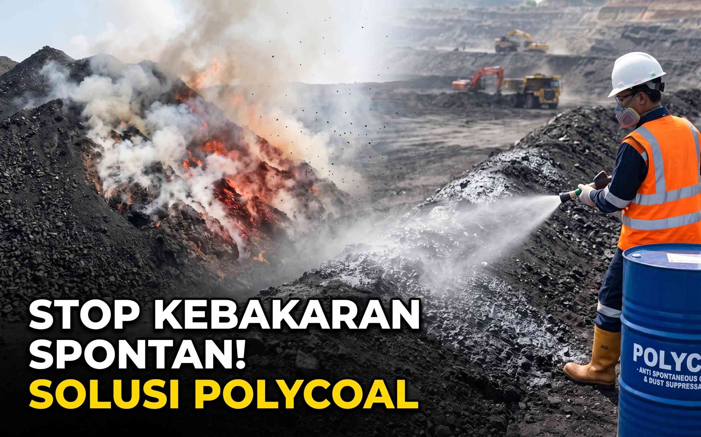 Bahaya Spontaneous Combustion pada Stockpile Batubara dan Solusi Pencegahannya